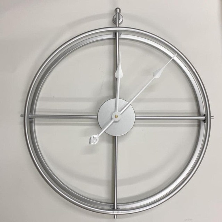 Iron Wall Clock Home Decoration