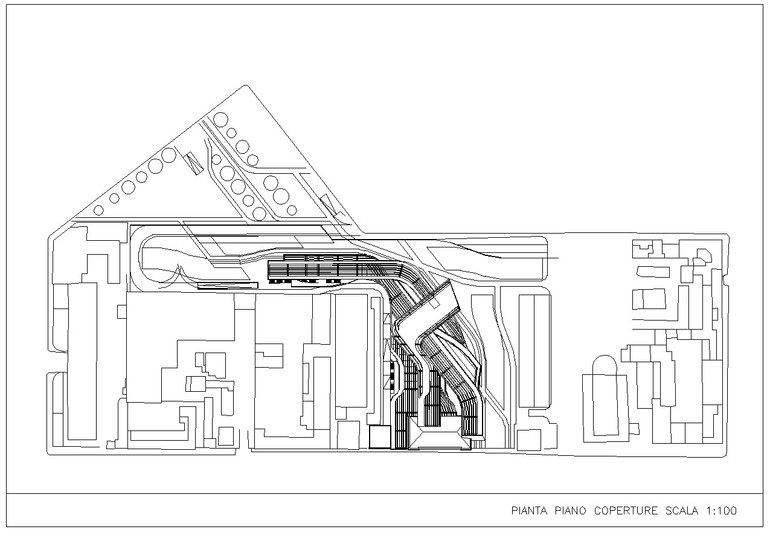 【Famous Architecture Project】MAXXI Museum -Zaha Hadid-Architectural CAD Drawings
