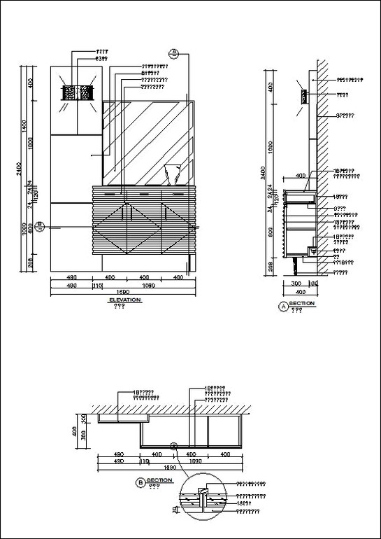 ★【Interior Design Cabinet Facade Autocad Drawings】Cabinet CAD Elevation Bundle