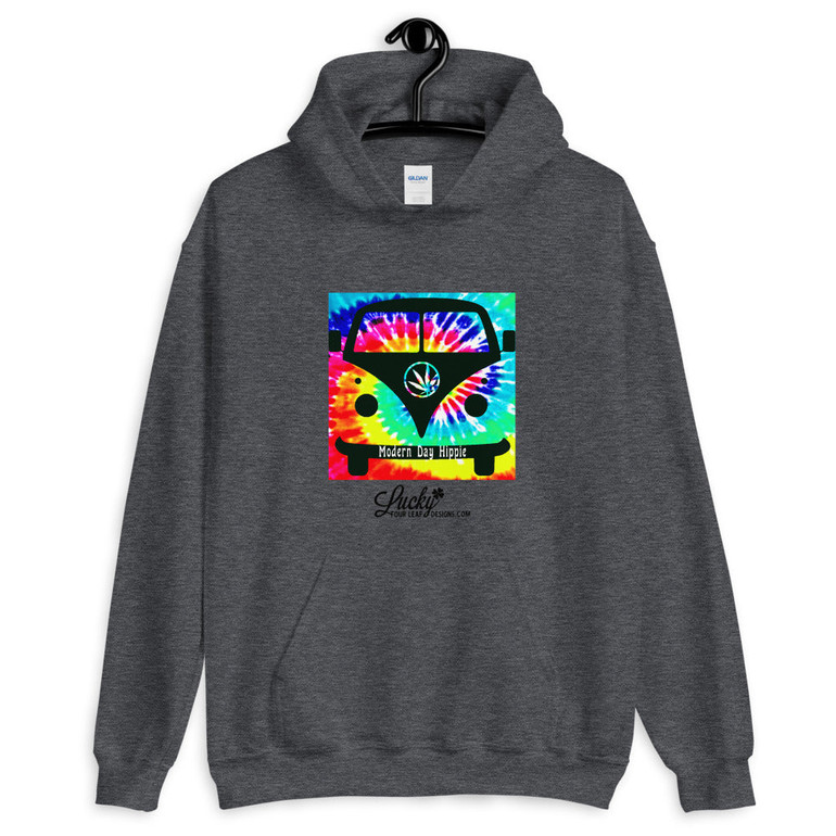 VW Bus Modern Day Hippie Unisex Hoodie