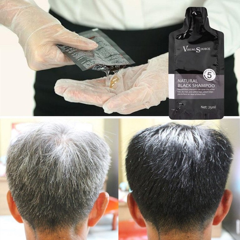 25ml Black Hair Shampoo