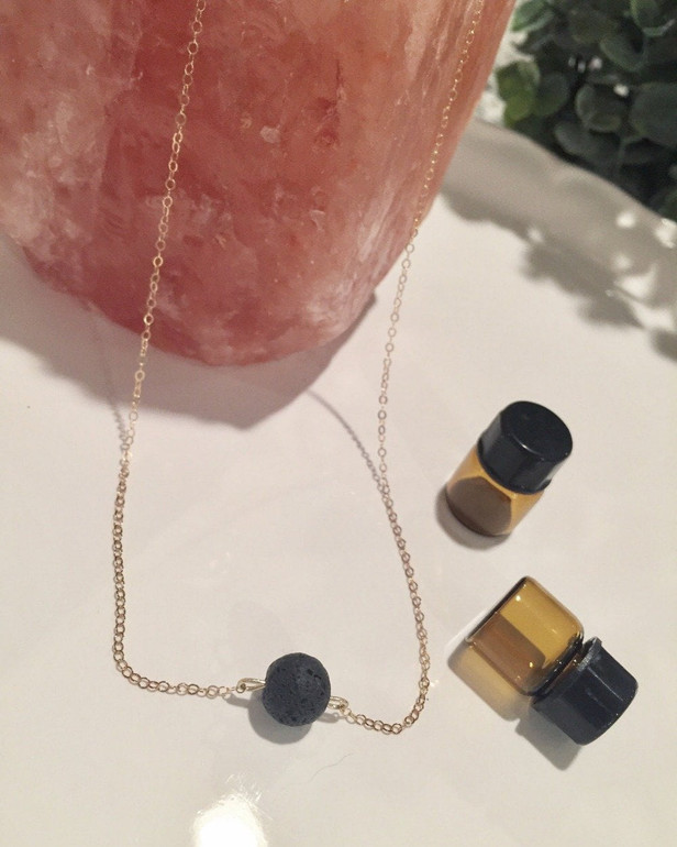 Lava Stone Aromatherapy Diffuser Necklace Lava Stone Aromatherapy Diffuser Necklace