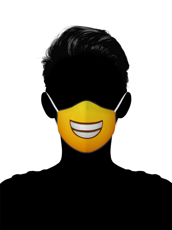 Smile Emoji - Face Mask