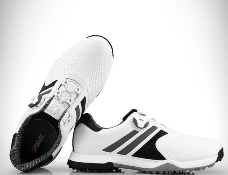 Golf Shoes Mens Waterproof Breathable Sports Shoes With Rotating Golf Shoe Buckle Summer Sneakers