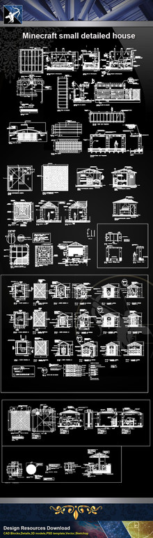 【Architecture Details】Minecraft small detailed house(Good)