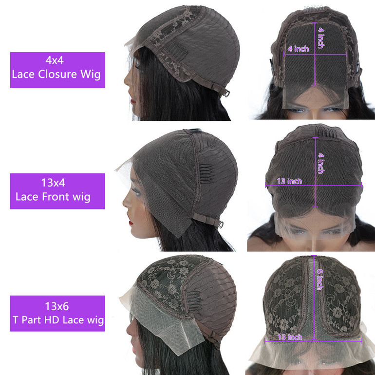 Sassy Straight / HD Transparent Lace Frontal Wig