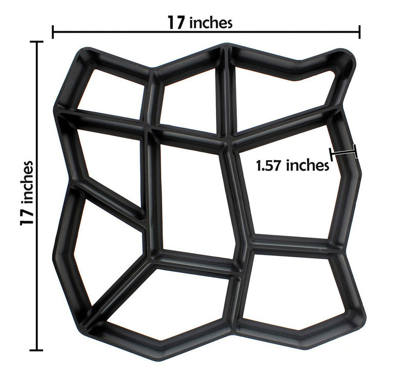 Plastic Path Maker Brick Molds