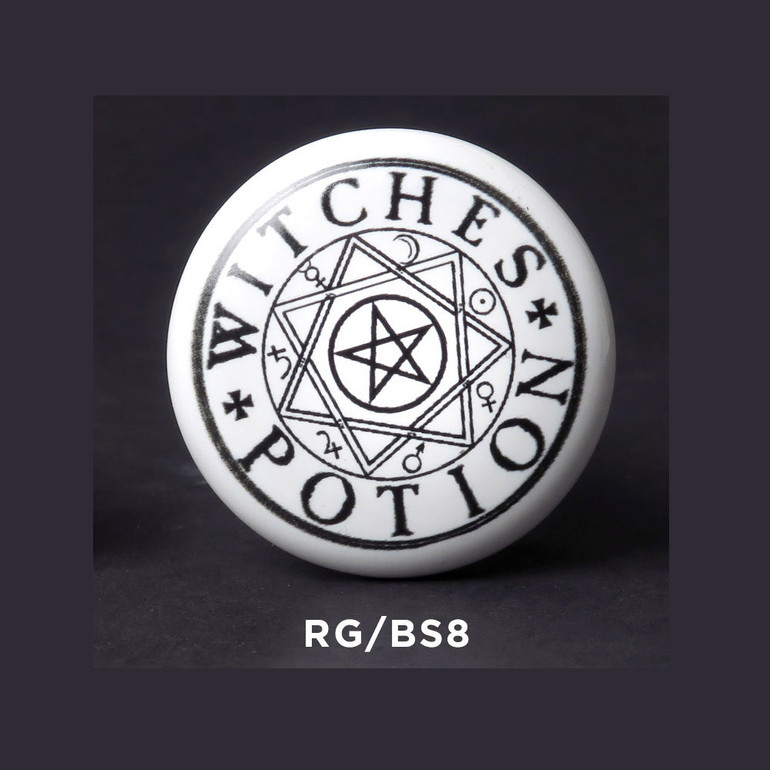 Witches Potion Bottle Stopper, Alchemy Gothic