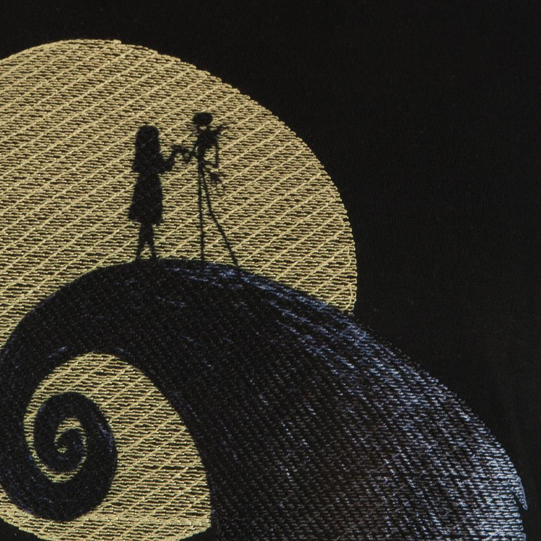 Nightmare Before Christmas Embroidered Shirt