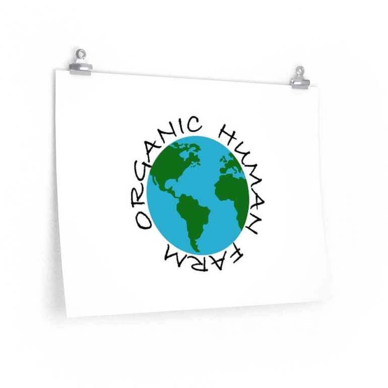 Organic Human Farm Horizontal Fine Art Prints (Posters)