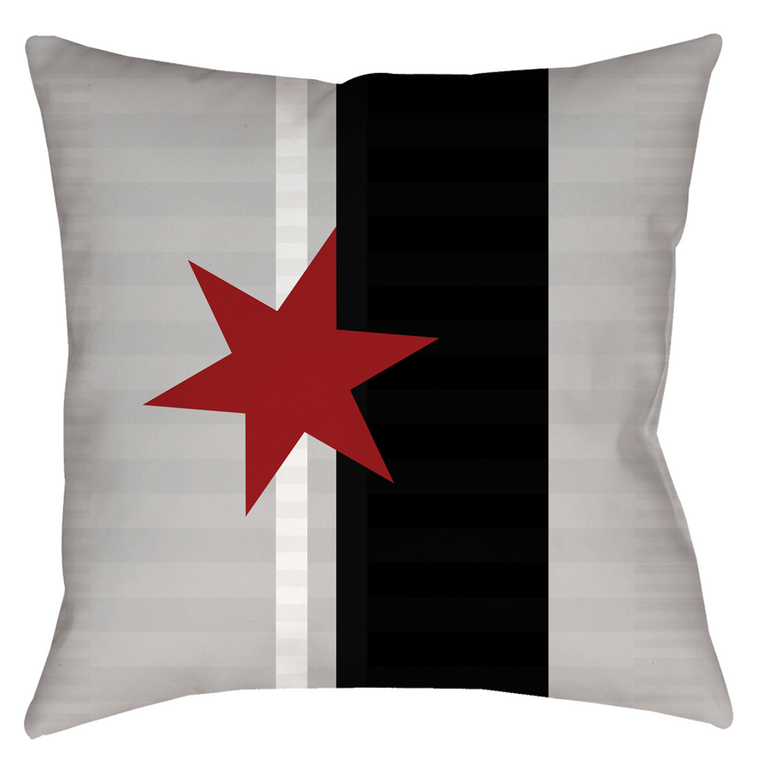 Star Comrade Throw Pillow