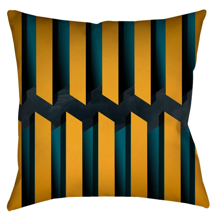 Skytower Throw Pillow