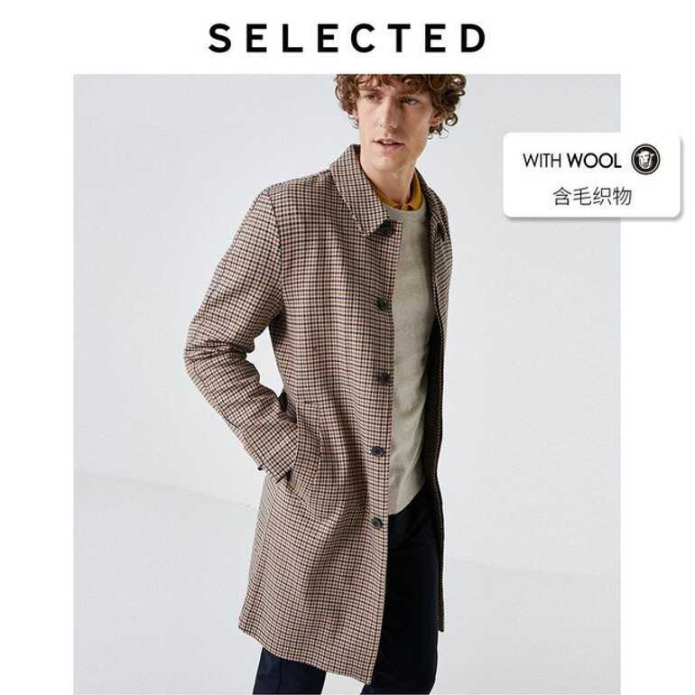 Woolen Windbreaker Wool Coat Woolen Windbreaker Wool Coat