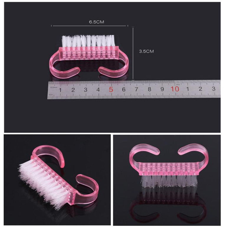 1pcs Nail Cleaning Brush Tool Nail Art File