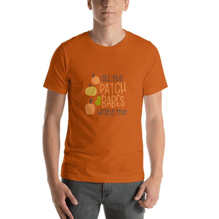 all the patch babes want me Men Short-Sleeve T-Shirt