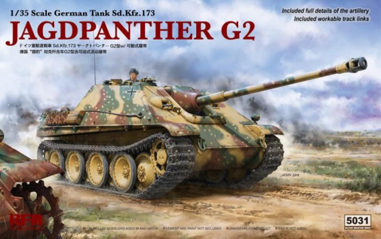 Rye Field 1/35 Sd.Kfz.173 Jagdpanther G2 Kit