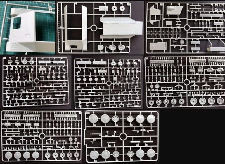 Thunder Models 1/35 WWII German Katzchen Armored Personnel Carrier (New Tool) Kit