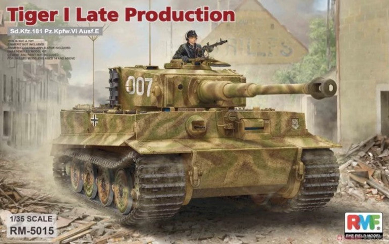 Rye Field 1/35 Tiger I Late Kit