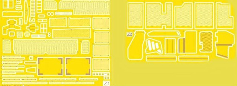 Rye Field 1/35 M1A1/A2 Abrams W/interior Kit