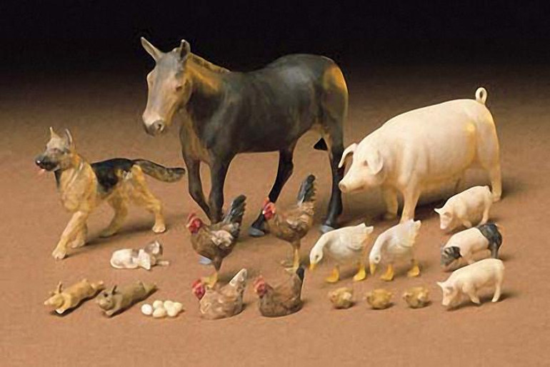 Tamiya 1/35 Livestock Set Kit