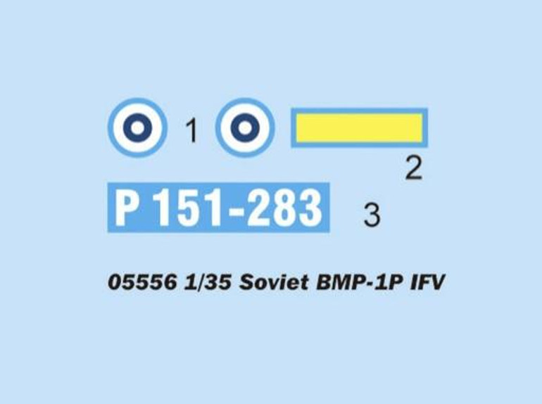 Trumpeter Military Models 1/35 Soviet BMP1P Infantry Fighting Vehicle Kit