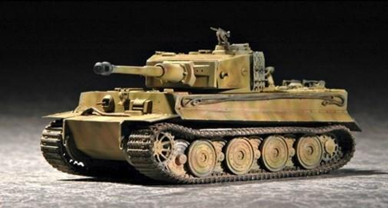 Trumpeter Military Models 1/72 German Tiger I Tank Late Production Kit
