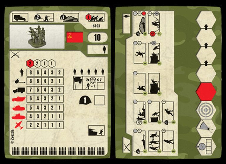 Zvezda Military 1/72 Soviet Infantry 1941-43 (10) Snap Kit