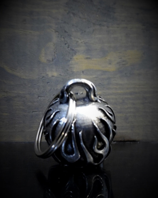 BB-53 Bravo Bell - Flame Skull Bell