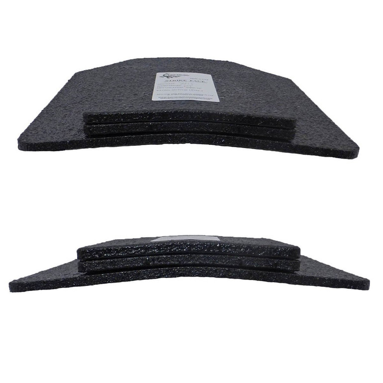 Pair Level III AR500 Steel Body Armor Plates (2)