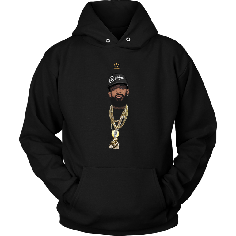 King Nipsey (Black Hat) Hoodie