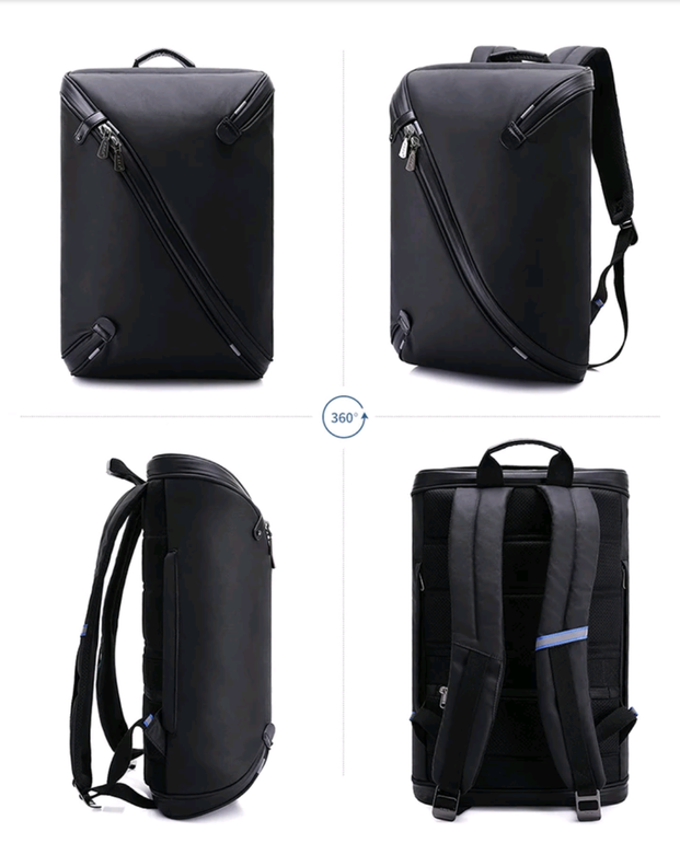 3D Waterproof Travel Business Backpack