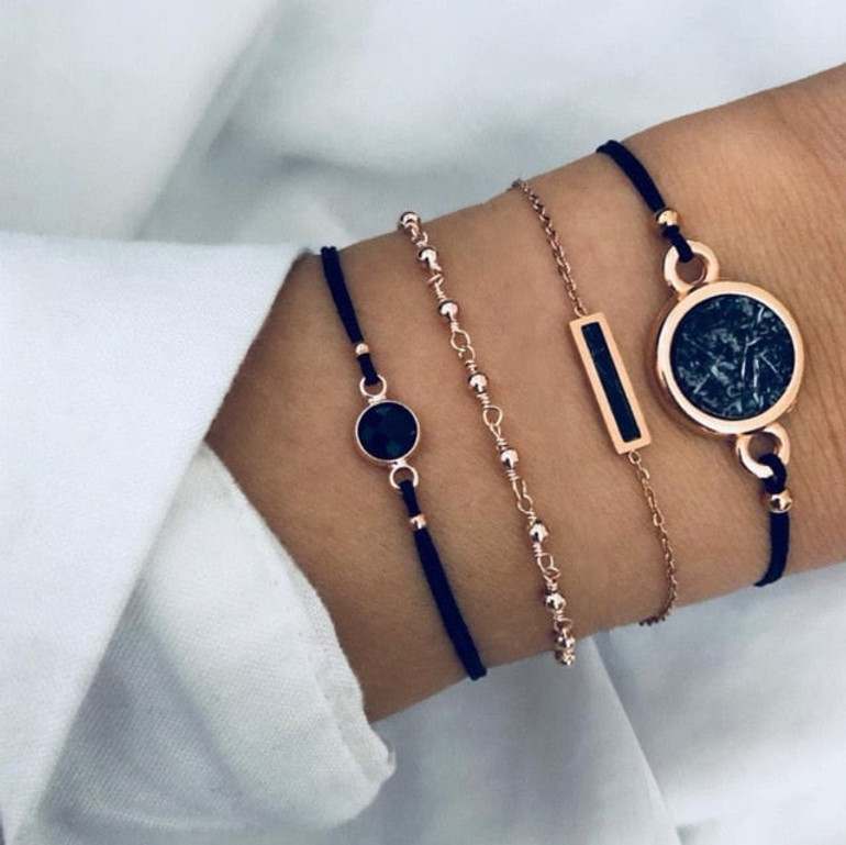 Good Vibes Bracelet - Onyx Edition