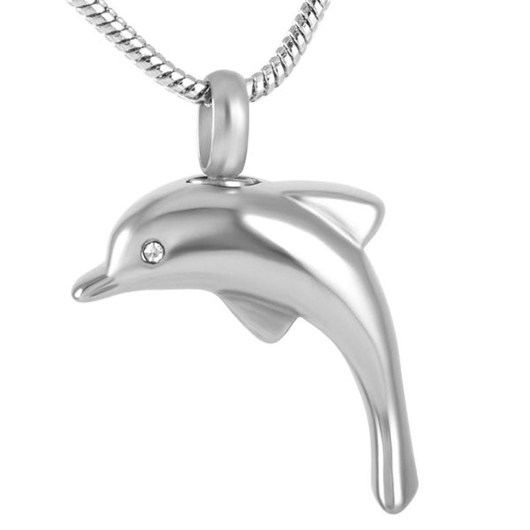 Leaping Dolphin Urn Necklace Leaping Dolphin Urn Necklace