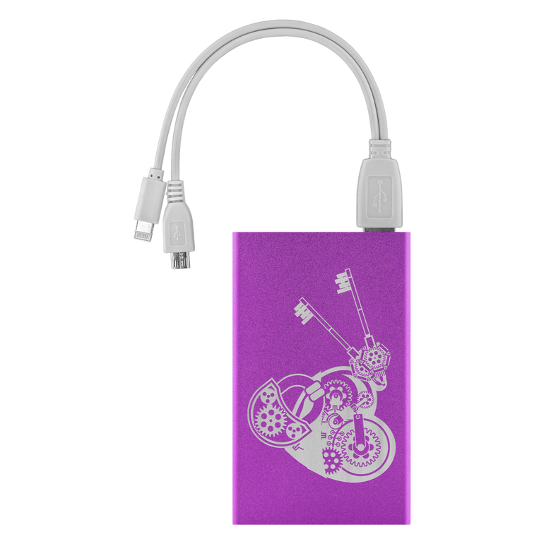 Steampunk Heart Power Bank