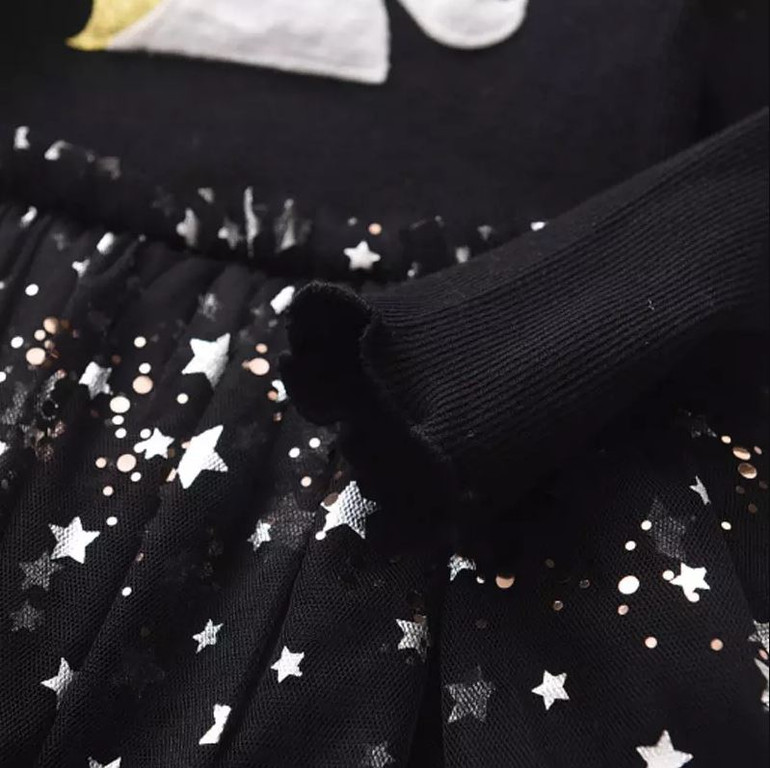 'Unicorn Princess' Long Sleeve Tutu Dress