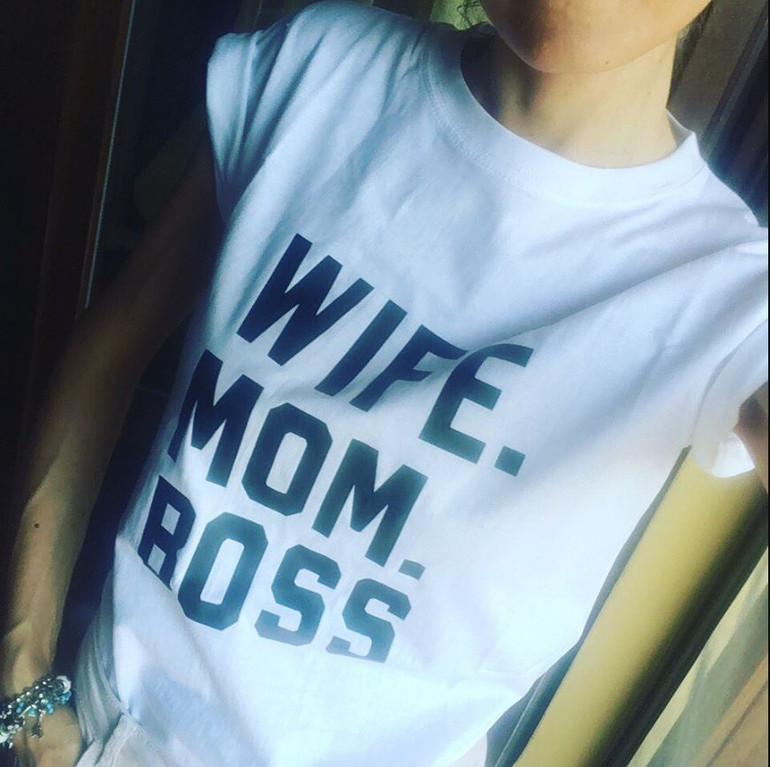'Wife. Mom. Boss' Shirt