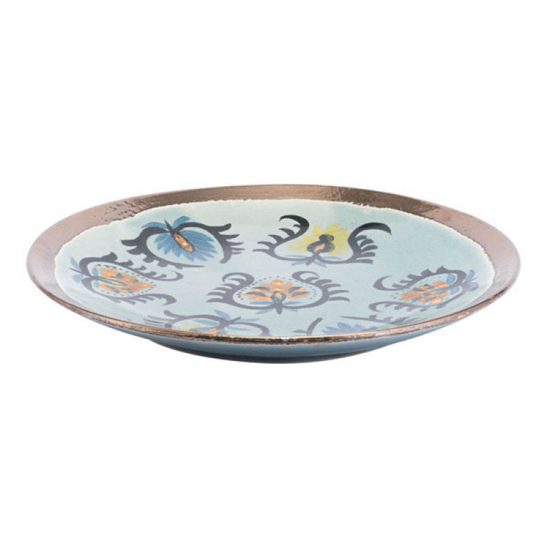 Paisley Plate Multicolor