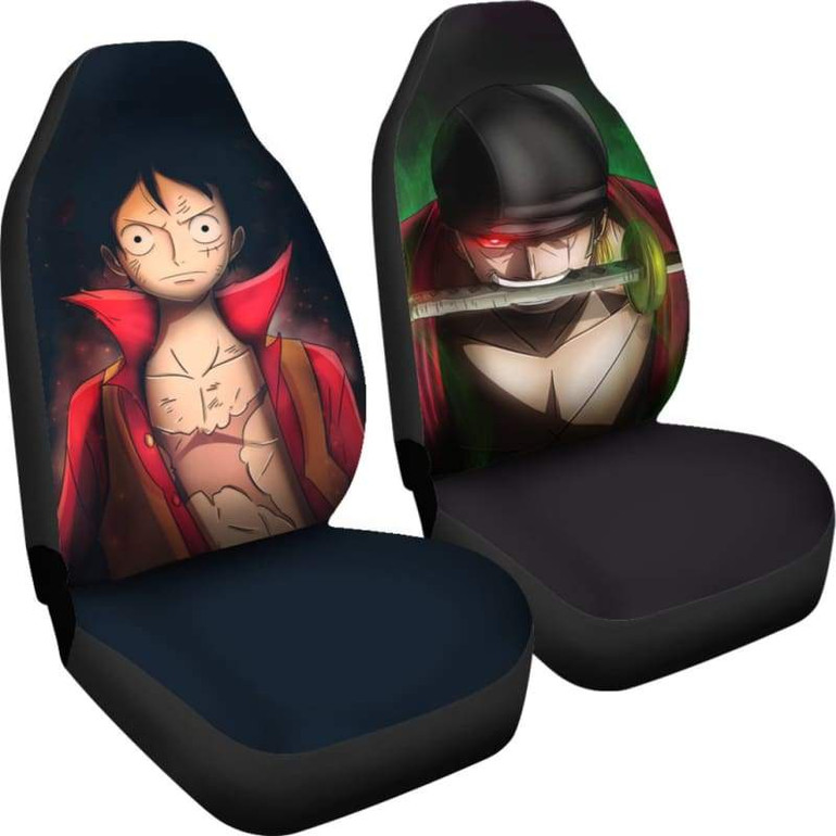 Zoro Luffy One Piece Car Seat Covers