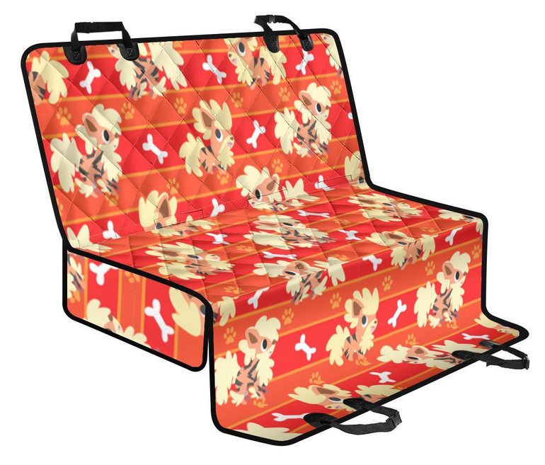 Pokemon Arcanine Fire Pet Seat Cover