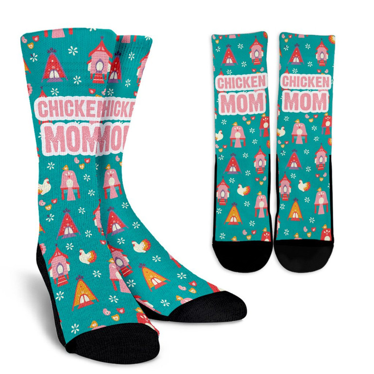 Chicken Mom Socks