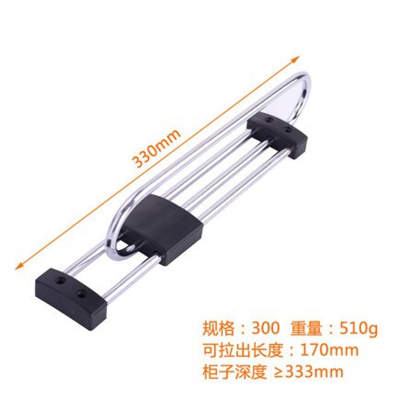 Telescopic clothes hanger rack storage rack Closet Rod wardrobe organizer Accessories