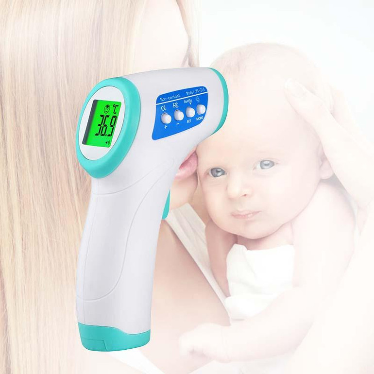Guucy Multifunctional Infrared LCD Digital Electronic Thermometer Forehead Temperature Gun Non contact Forehead Thermometer/