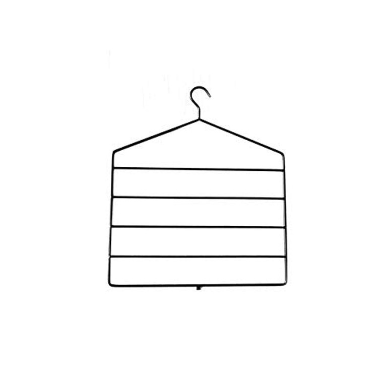 Xyijia Hanger 2Pcs/Lot Multifunctional Hook Hanger Pants Metal Multi-Layers Storage Rack Clothes Hanger Clothes Closet Organize Storage Rack