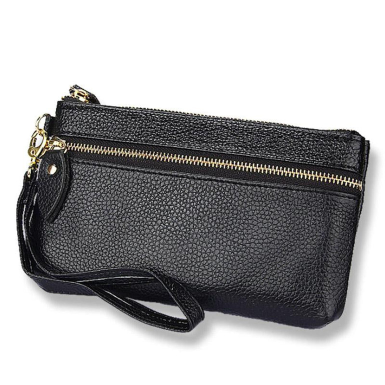 Wallet Women Luxury Brand Genuine Leather Womens Wallets Wristlet Purses Purse Women Wallets Womens Purse Wallet Female Walet