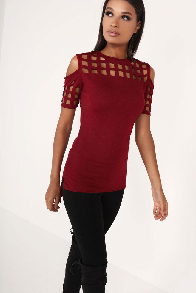 2018 Summer Blusas Sexy Shirts Slim Hollow Out Shirts Plus Size Block Off Shoulder Tops Slim Blusa Feminino Women Blouse LX235