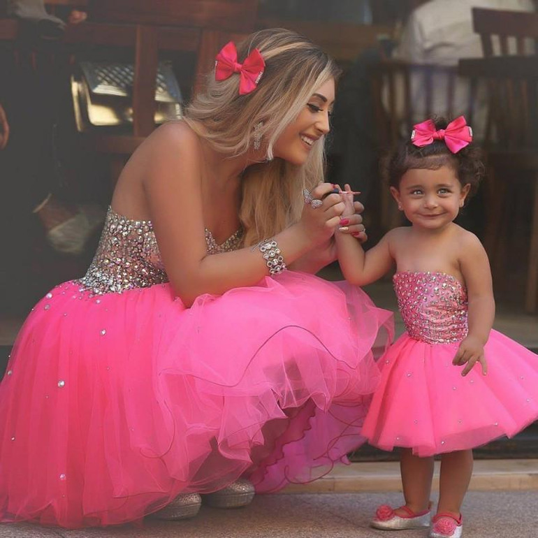 Baby Pink Rhinestones Cocktail Dresses Sexy Sweetheart Tulle Short Crystal Tulle Homecoming Dresses robe de cocktail