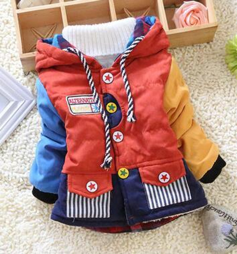 7-24months Winter Newborn Baby  Autumn Winter coat jacket outerwear kids jacket coat child baby girl boy winter coat snowsuit