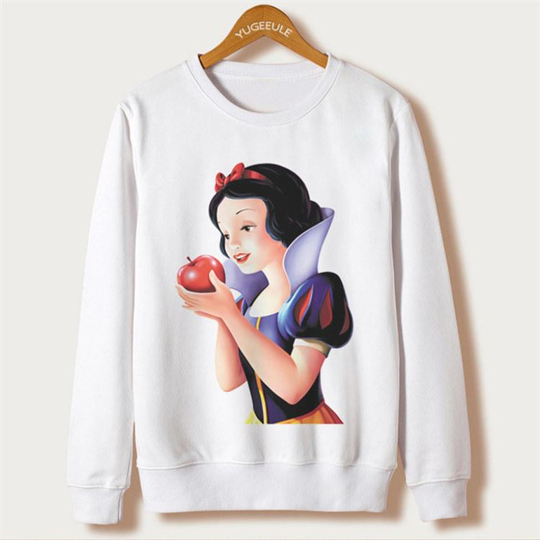 2018 Spring Clothes Harajuku Women Sweatshirt Ariana Grande Print Hoodies Femme O-neck Character Sudaderas Mujer Moletom Tumblr