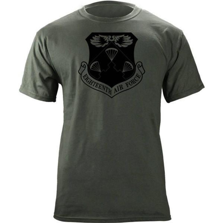 18th Air Force Subdued Patch T-Shirt