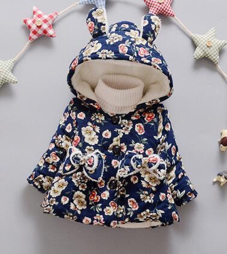 Girls winter coat Children's Parkas Winter Jackets for girls Clothing for infant jacket Clothes for baby girls kids Q168